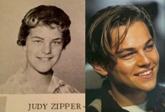 Leonardo DiCaprio and Judy Zipper