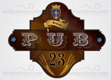 kajmakcalanska ulica beograd mapa Pub 23 Beograd   Rezervacije 063 343433 | Beograd Nocu kajmakcalanska ulica beograd mapa