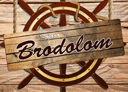 Kafana Brodolom logo