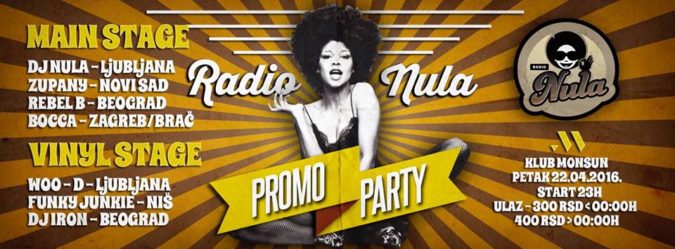Radio Nula promo party