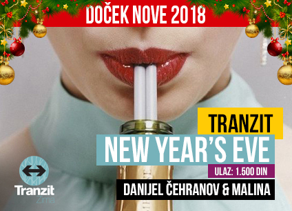 Docek Nove godine Beograd 2018 Klub Tranzit
