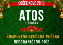 Docek Nove godine Beograd 2018 Restoran Atos