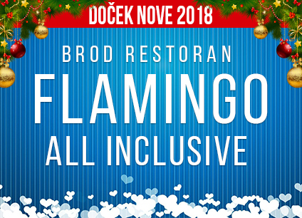Docek Nove godine Beograd 2018 Restoran Brod Flamingo