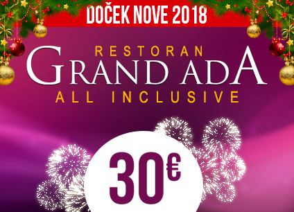 Docek Nove godine Beograd 2018 Restoran Grand Ada