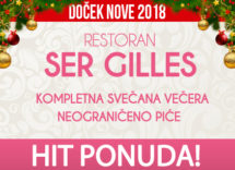 Docek Nove godine Beograd 2018 Restoran Ser Gilles