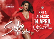 Koncert Seka Aleksic Stark Arena 14. april