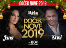 Docek Nove godine 2019 Hotel Majdan