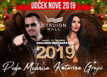 Docek Nove godine Beograd 2019 Restoran Stadion Hall