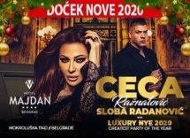 Docek Nove godine Beograd 2020 Hotel Majdan Baner