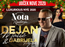Docek Nove godine 2020 Beograd Garni hotel Nota baner