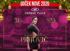 Docek Nove godine 2020 Beograd Hotel Crowne Plaza baner