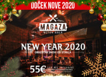 Docek Nove godine 2020 Beograd Restoran Magaza baner