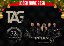 Docek Nove godine 2020 Beograd Splav Tag baner
