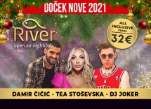 Splav River doček Nove godine Beograd 2021