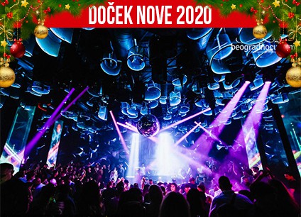 Docek Nove godine 2020 Beograd Klub Hype baner