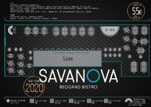 Docek Nove godine 2020 Beograd Savanova mapa