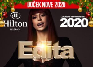 Edita Aradinović doček Nove godine 2020 hotel Hilton