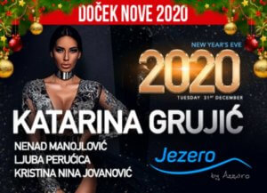 Katarina Grujić doček Nove godine 2020