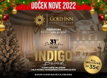 Event Centar Gold Inn doček Nove godine 2022 Beograd