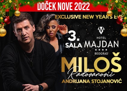 Hotel Majdan sala 3 doček Nove godine 2022 Beograd