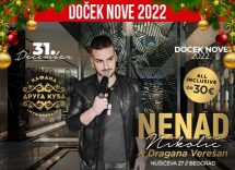 Kafana Druga Kuća doček Nove godine 2022 Beograd