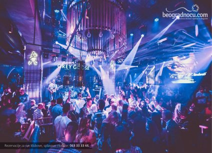Klub Gotik doček Nove godine 2022 Beograd