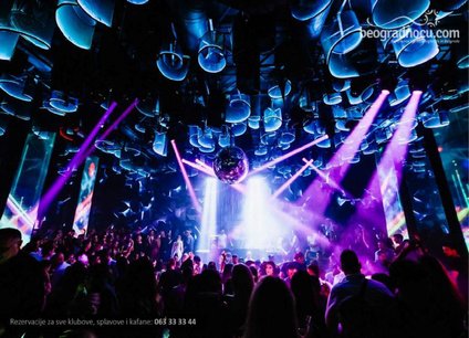 Klub Hype doček Nove godine 2022 Beograd