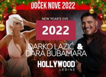 Svečana sala Hollywood Ledine doček Nove godine 2022 Beograd