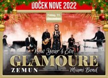 Glamoure Event Centar doček Nove godine 2022 Beograd