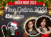 Kafana Ona Moja doček Nove godine 2022 Beograd