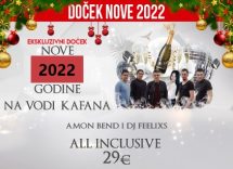 Na Vodi Kafana doček Nove godine 2022 Beograd