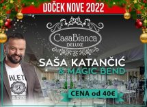 Restoran Casa Bianca doček Nove godine 2022 Beograd