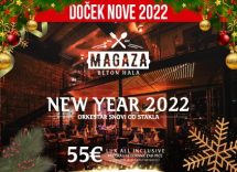 Restoran Magaza doček Nove godine 2022 Beograd