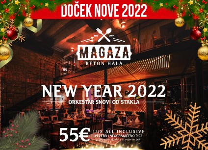 Restoran Magaza doček Nove godine 2022 Beograd