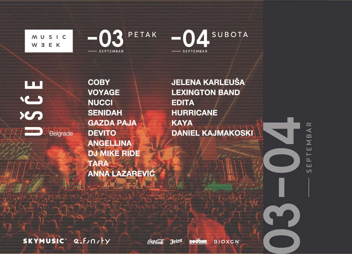 Music Week Festival Beograd Rezervacije 063 343433 Beograd Noću