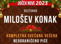 Restoran Milošev Konak doček Nove godine 2023 Beograd