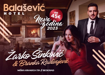 Restoran Balašević doček Nove godine 2023 Beograd