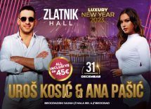 Restoran Zlatnik Hall doček Nove godine 2023 Beograd