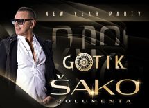 Klub Gotik doček Nove godine 2024 Beograd