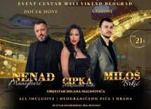 Svečana sala Mali Vikend doček Nove godine 2024 Beograd