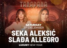 Kafana Tarapana doček Nove godine 2024 Beograd