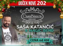Restoran Casa Bianca doček Nove godine 2024 Beograd