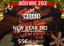 Restoran Magaza doček Nove godine 2024 Beograd