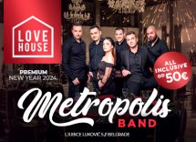Love House doček Nove godine 2024 Beograd