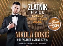 Restoran Zlatnik Hall doček Nove godine 2024 Beograd