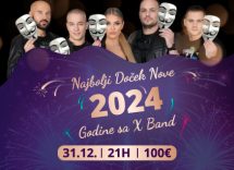 Restoran splav Amphora doček Nove godine 2024 Beograd