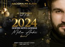 Nacionalna klasa doček Nove godine 2024 Beograd