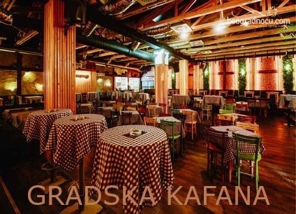 Gradska kafana doček Nove godine 2025 Beograd