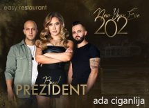 Restoran Easy Ada Ciganlija doček Nove godine 2025 Beograd