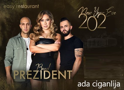 Restoran Easy Ada Ciganlija doček Nove godine 2025 Beograd